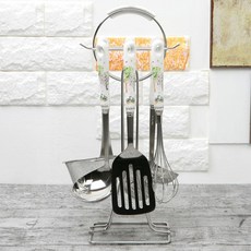 에스엠에프 피크닉 조리기구 세트, 7p (대국자 1p, 면국자 1p, 대스푼 1p, 뒤집개 1p, 거품기 1p, 주걱 1p, 조리기구핸들 1p), 1세트