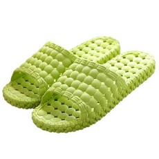 블럭마트 심플 욕실화 여성용, GREEN, 1개