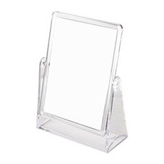 miro line 水晶方形桌上型雙面鏡 小型, 透明