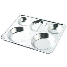 Haemo 圓形 4 杯不銹鋼 27 型盤子, 單品