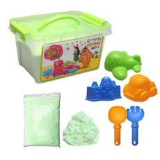 크레월드 이지루미샌드 Stater Kit 모래놀이, 그린, 1개