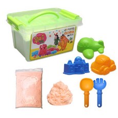 크레월드 이지루미샌드 Stater Kit 모래놀이, 오렌지, 1개