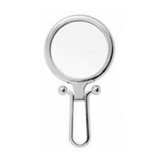 Miro Line 3倍放大雙面手拿鏡 中型, 銀色, 1個