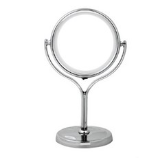 miro line 桌面LED照明雙面立鏡, 銀