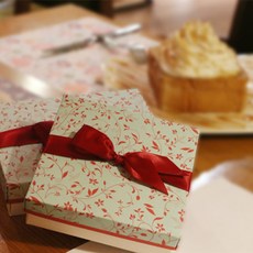 Iciel design 巧克力盒 9入, 2個, 紅色