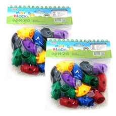 HAPPYTOWN 2個迷你塊MB0512, 3歲或以上