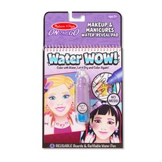 Melissa&Doug 美國瑪莉莎 化妝遊戲本專用水彩筆, 1個