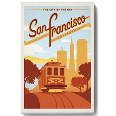 Keiart世界城市木質相框 長方形, K3110