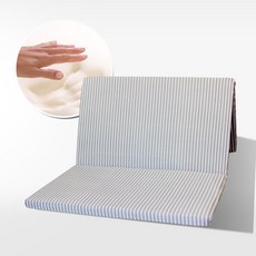 팜파스 3단 메모리폼 7cm, 스트라이프