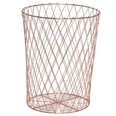 Hubsch Whipsy 報紙組織者圓形金屬 949022, 銅