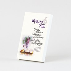 꿈아트 인테리어 목판말씀액자 22 야베스의 기도, 혼합 색상