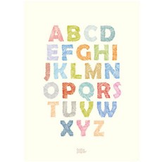 베이비페이퍼 colorpen drawing 포스터, 혼합색상