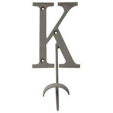 Hübsch 字母衣架 K 775020, 單一顏色, 1個