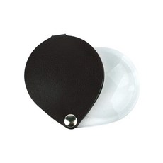 Eschenbach 宜視寶 圓形錢包型放大鏡 3.5倍 黑色, 1740560
