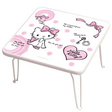 Living CODI Hello Kitty小餐桌, 愛心款
