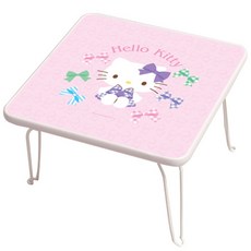 리빙코디 세이프티 헬로키티 테이블, 리본데코