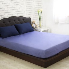 허니베딩 울트라 항균 방수 매트리스커버, 블루