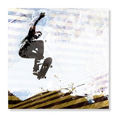 디아섹액자 벽걸이용, skateboarding