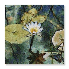 디아섹액자 벽걸이용, Warter Lily