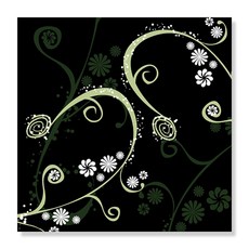 디아섹액자 벽걸이용, Floral design