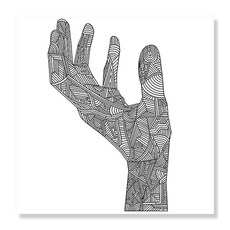 디아섹액자 벽걸이용, Artistic Hand