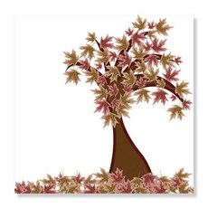 디아섹액자 벽걸이용, autumn tree