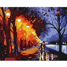 DIY 그림그리기 60cm x 75cm, 1개, 비오는거리4