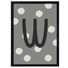 데일리봄 이니셜 빅도트 W, 블랙