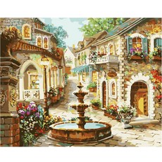 DIY 그림그리기 60cm x 75cm, 1개, 분수광장2