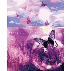 DIY 그림그리기 60cm x 75cm, 1개, 라벤더향기3