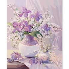 DIY 그림그리기 60cm x 75cm, 1개, 순수한꽃2