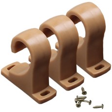 준앤컴파니 봉브라켓 25mm 3p, 연우드, 2개
