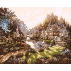 DIY 그림그리기 60cm x 75cm, 1개, 아침햇살