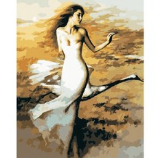 DIY 그림그리기 60cm x 75cm, 1개, 춤추는여인2