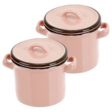 모던하우스 L 핑크 뚜껑 쨈볼, 2개