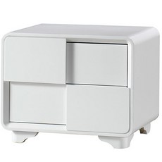 트리조아 호디 협탁, 화이트, 1개