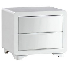 트리조아 로즈메리 협탁, 화이트, 1개