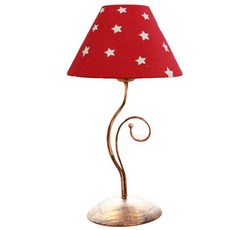 Dini照明Konis床頭燈, 紅色