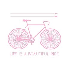 BEAUTIFUL RIDER 貼紙, 綠色