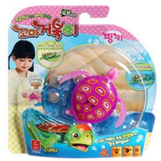 오로라월드 꼬마거북이, 혼합 색상, 핑키, 1개