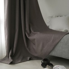 Maison Textile Tron遮光窗簾 棕色 小窗, 1套, 遮光窗簾 + 繩子 + 水煙袋 + 針