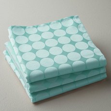 La Redoute 提花圓點餐巾 F665275 玫瑰色 3 件, 45 x 45 厘米, 玫瑰