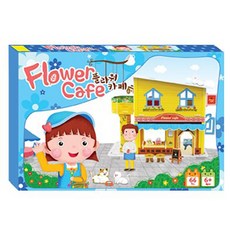 動手做世界 花朵咖啡館立體拼圖, 6歲或以上, 66件, 1個