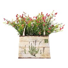 迷你花裝飾花盆, 粉色的