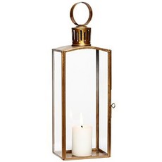 휩시 랜턴 glass/brass medium, 408019