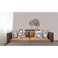 해피스 스트라이프 패턴벽지277, 혼합색상