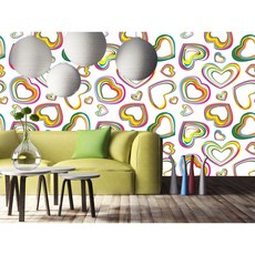 해피스 패턴 실크벽지, 241