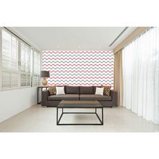 해피스 스트라이프 패턴벽지278, 혼합색상