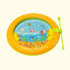 유아악기완구 드럼, 혼합 색상, 1개