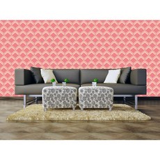 해피스 스트라이프 패턴벽지276, 혼합색상